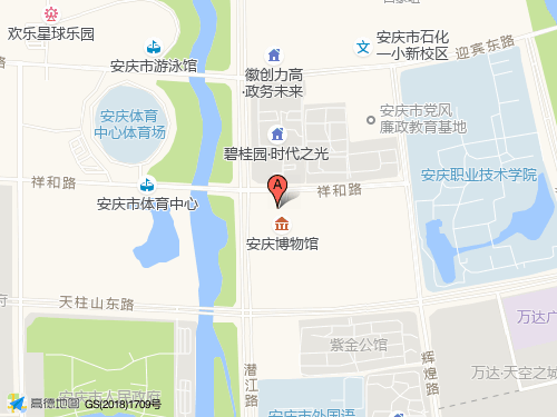 安庆地图
