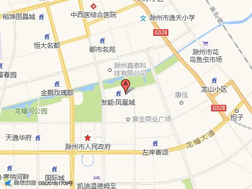 滁州地图