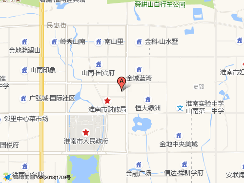 淮南地图
