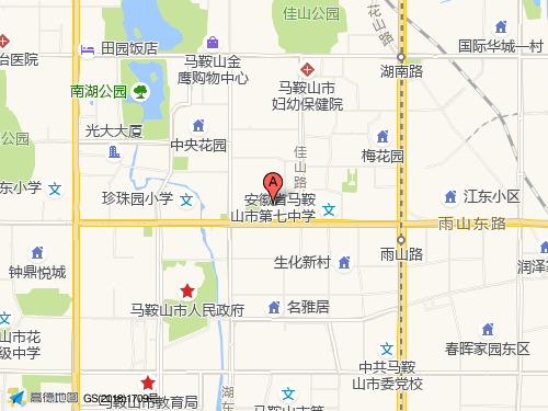 马鞍山地图