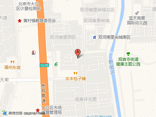大兴区地图
