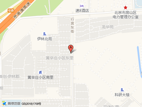 房山区地图