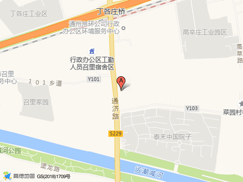 通州区地图