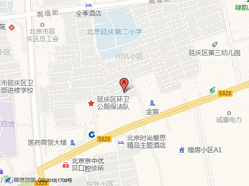 延庆区地图