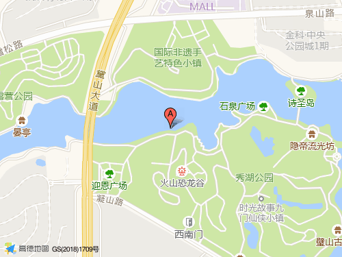 璧山区地图