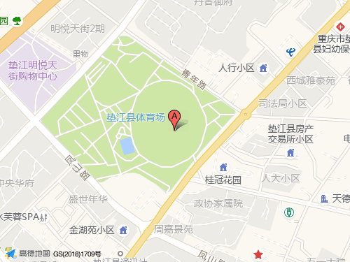 垫江地图