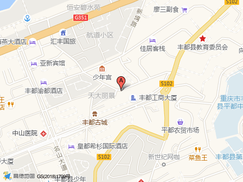 丰都地图