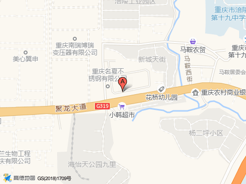 涪陵区地图