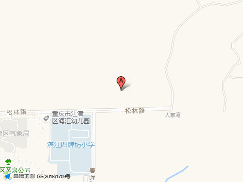 江津区地图