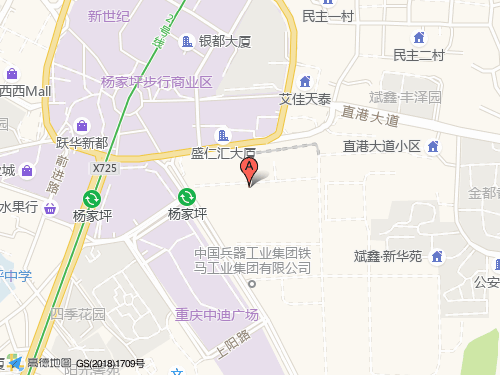 九龙坡区地图