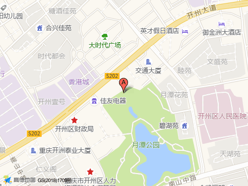 开州区地图