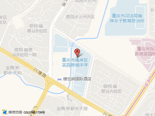南岸区地图