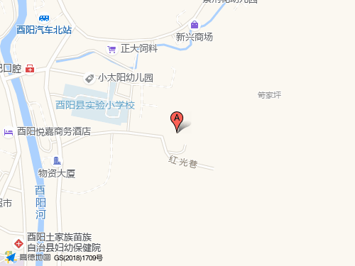 酉阳地图