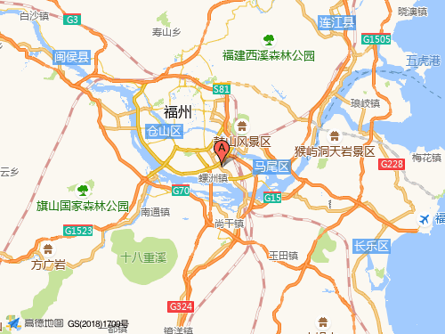 福州地图