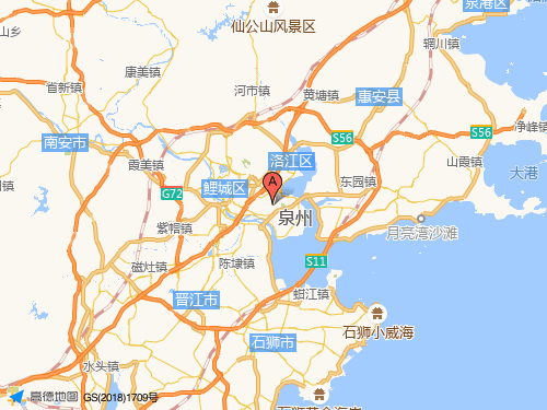 泉州地图