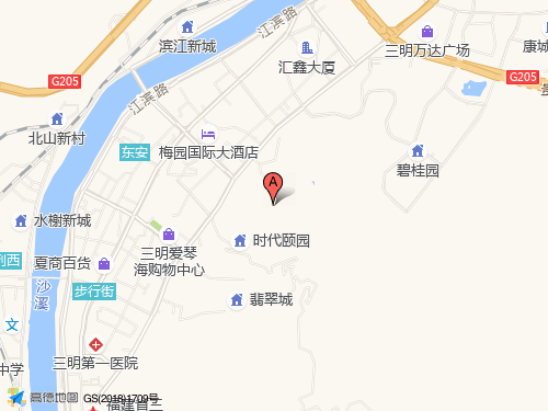 三明地图