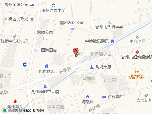 潮州地图
