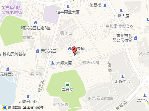 东莞地图