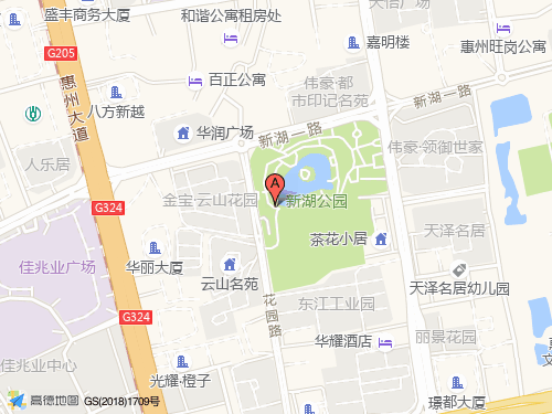 惠州地图