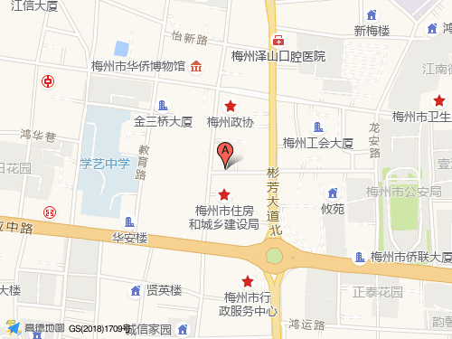 梅州地图