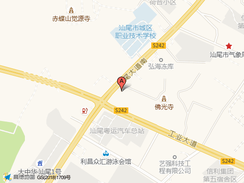 汕尾地图