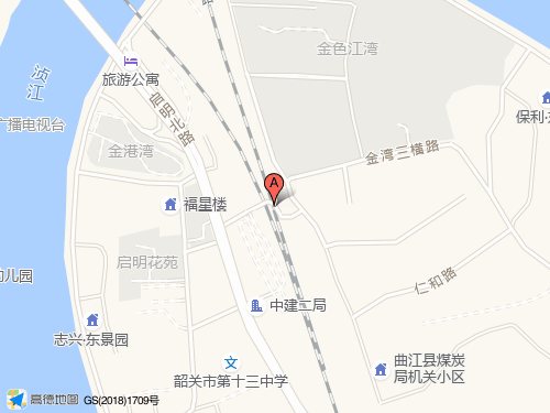 韶关地图
