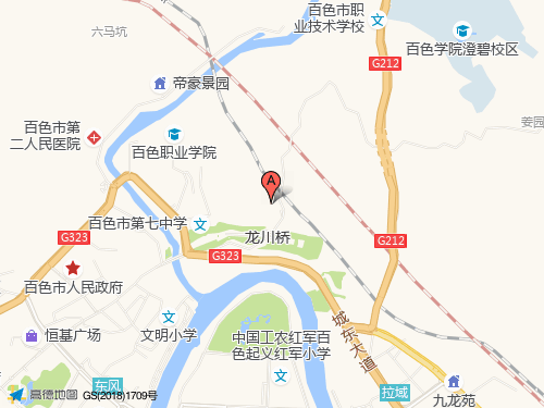 百色地图