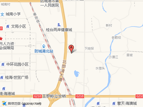 防城港地图