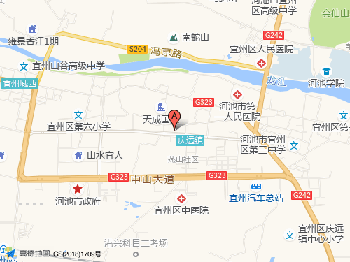 河池地图
