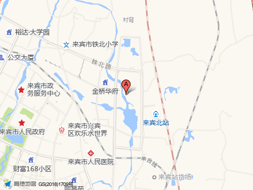 来宾地图