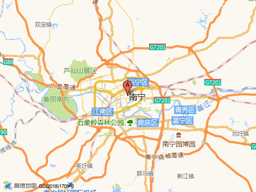 南宁地图