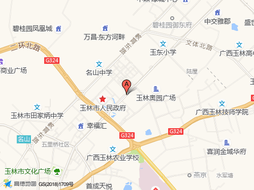 玉林地图