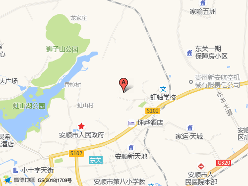 安顺地图