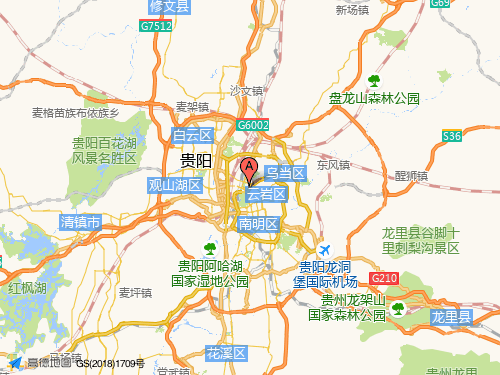 贵阳地图