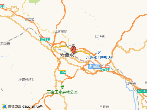 六盘水地图