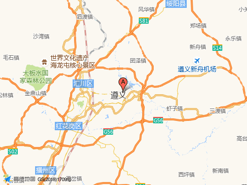遵义地图