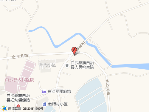 白沙地图