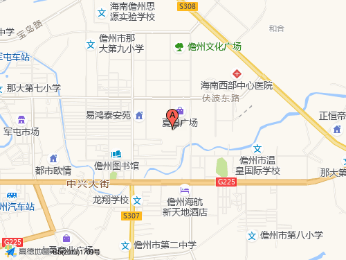儋州地图