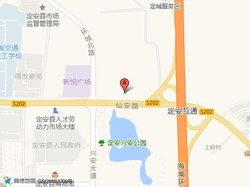 定安地图