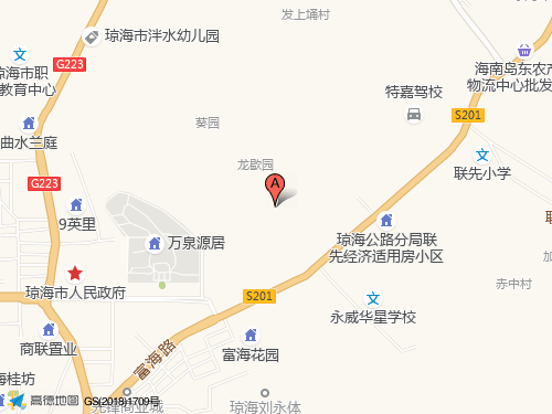 琼海地图