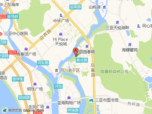 三亚地图