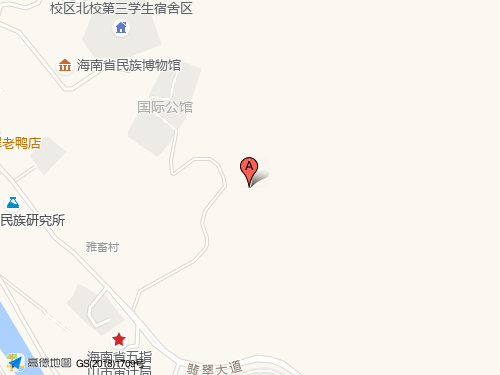 五指山地图