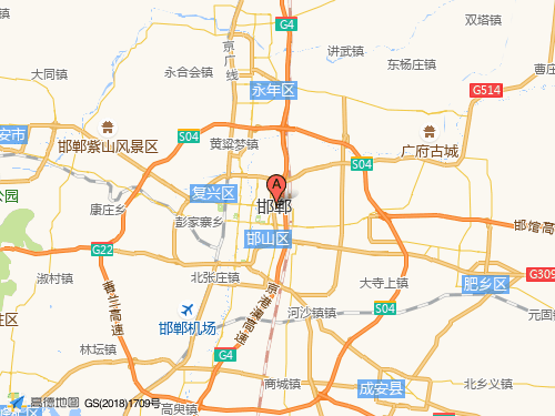邯郸地图