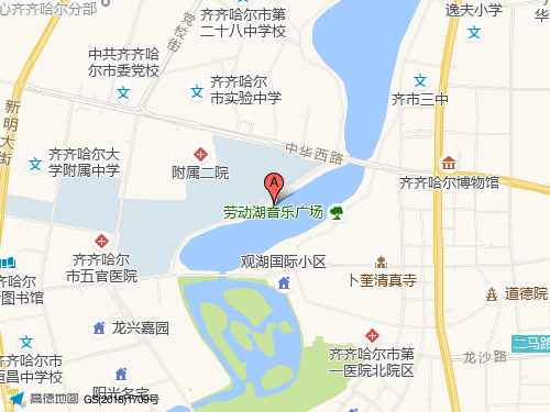 齐齐哈尔地图