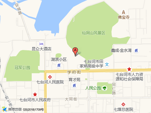 七台河地图