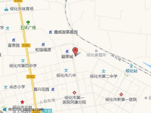 绥化地图