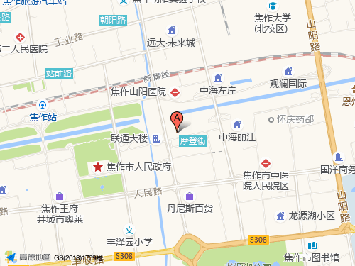 焦作地图