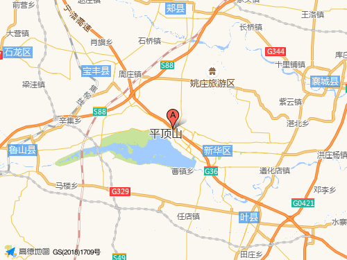 平顶山地图