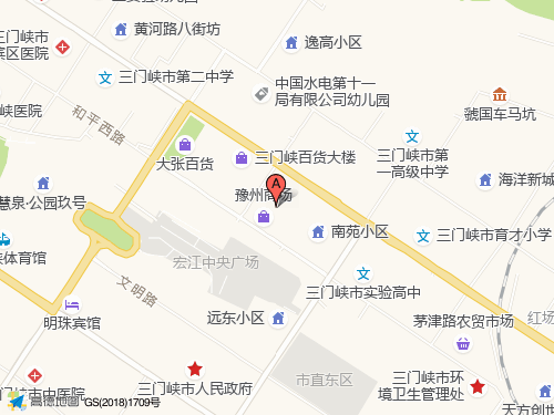 三门峡地图