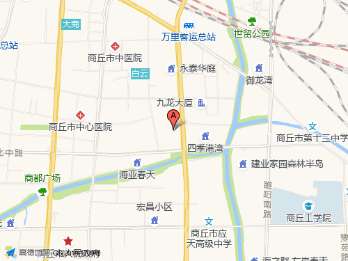 商丘地图
